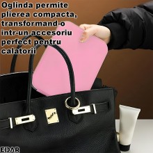 Oglinda Cosmetica EDAR pentru Machiaj cu Iluminare LED, 3 Moduri de Lumina, Control Touch, Pliabila si Portabila, 23 x 17 cm,... Oglinda Cosmetica EDAR pentru Machiaj cu Iluminare LED, 3 Moduri de Lumina, Control Touch, Pliabila si Portabila, 23 x 17 cm,...