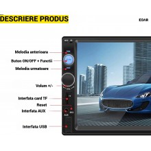 Sistem Navigatie Auto EDAR 7018B MP5 Player cu MirrorLink, Ecran Touchscreen, Bluetooth, USB, SD, AUX, DivX/AVI, Rama si Supo... Sistem Navigatie Auto EDAR 7018B MP5 Player cu MirrorLink, Ecran Touchscreen, Bluetooth, USB, SD, AUX, DivX/AVI, Rama si Supo...