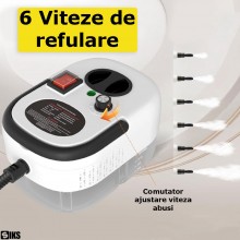 Aparat De Curatat Cu Aburi Portabil SIKS, Multifunctional, Putere 2500 W, Abur 30-50 ML / Min, Rezervor 1200 Ml, 6 Accesorii ...