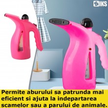 Steamer Cu Aburi SIKS Pentru Haine, Aparat De Calcat Vertical Portabil De Mana Pentru Calatorie, Indicator Apa, Valva De Secu... Steamer Cu Aburi SIKS Pentru Haine, Aparat De Calcat Vertical Portabil De Mana Pentru Calatorie, Indicator Apa, Valva De Secu...