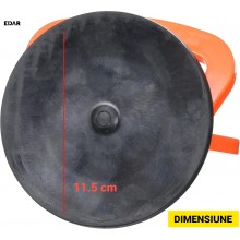 Maner Cu Ventuza EDAR Pentru Geamuri, Faianta, Gresie si Caroserie Auto, Indepartat Tabla Caroserie Auto, ABS, Baza De Cauciu...