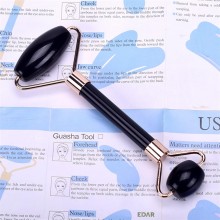Set EDAR Dispozitiv De Infrumusetare Pentru Masaj Facial, Rola Onix si Piatra Opal, Intinerire A Pielii si Zona Ochilor, Dren...