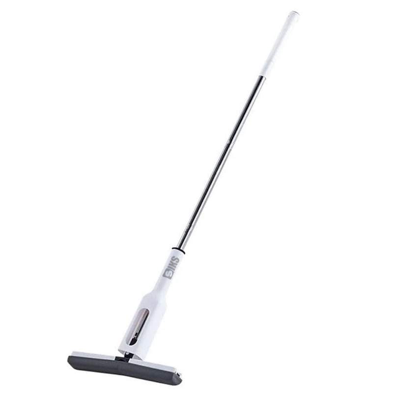 Mop SIKS Cu Sistem De Stoarcere Rapida, Perfect Pentru Toate Suprafetele si Spatiile Inguste, Alb