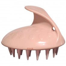 Dispozitiv Pentru Masaj Capilar EDAR, Perie Din Silicon, Samponare si Curatare Scalp, Stimuleaza Cresterea Parului, Maner Erg...