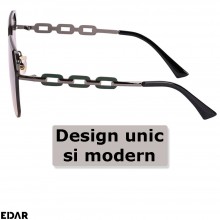 Ochelari Polarizati De Soare EDAR, Model M21, Protectie Raze UV, Lentile Negru/Maro Efect De Gradient, Toc Inclus, Brate Mode... Ochelari Polarizati De Soare EDAR, Model M21, Protectie Raze UV, Lentile Negru/Maro Efect De Gradient, Toc Inclus, Brate Mode...