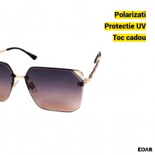 Ochelari De Soare EDAR Polarizati M22 cu Lentile Gradient Negru-Maro, Potriviti Pentru Condus, Protectie UV, Cadou Toc Protectie Ochelari De Soare EDAR Polarizati M22 cu Lentile Gradient Negru-Maro, Potriviti Pentru Condus, Protectie UV, Cadou Toc Protectie