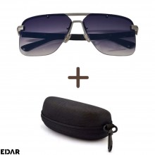 Ochelari De Soare EDAR, M24, Ideali Pentru Condus, Pentru Femei/Barbati, Polarizati, Protectie UV 400, Model Retro, Toc Inclu...