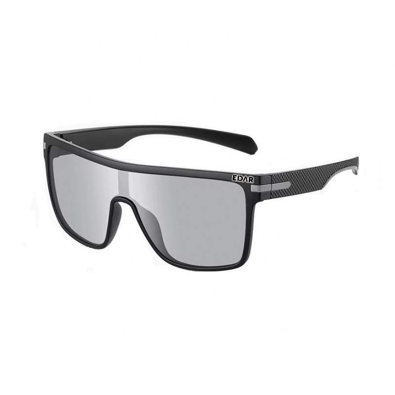 Ochelari De Soare EDAR Polarizati M21 cu Lentile Oglindate Negre, Potriviti Pentru Condus, Protectie UV, Cadou Toc Protectie Ochelari De Soare EDAR Polarizati M21 cu Lentile Oglindate Negre, Potriviti Pentru Condus, Protectie UV, Cadou Toc Protectie