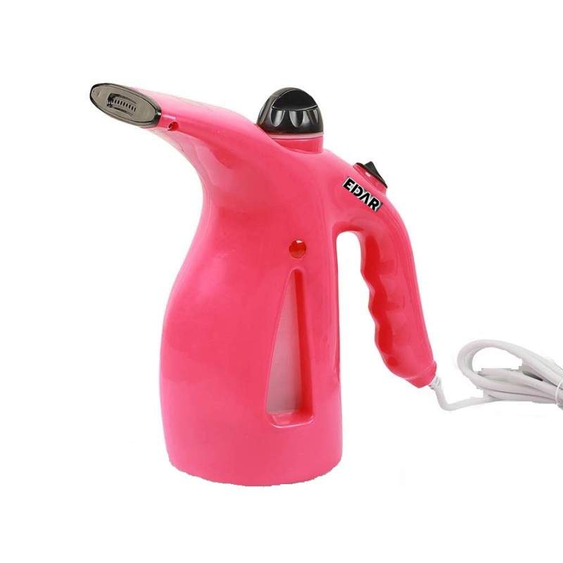 Aparat Steamer Vertical EDAR Portabil Pentru Haine, Calcat Cu Aburi De Mana, Ideal Pentru Calatorii, Indicator Nivel Apa, Val...
