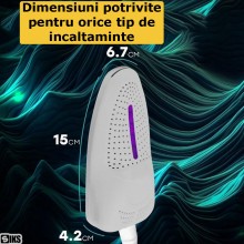Uscator Electric Incaltaminte Multifunctional SIKS, Cu 2 Capete Pentru Uscare Rapida, Sterilizare UV, Cu Alimentare Priza, Pe... Uscator Electric Incaltaminte Multifunctional SIKS, Cu 2 Capete Pentru Uscare Rapida, Sterilizare UV, Cu Alimentare Priza, Pe...