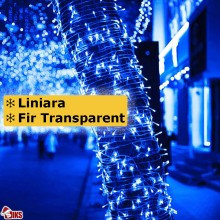 Instalatie De Craciun Led Tip Rola SIKS, Lungime 100 Metri, 800 Led-uri, Pentru Interior/Exterior, Pentru Casa / Gradina, 8 M... Instalatie De Craciun Led Tip Rola SIKS, Lungime 100 Metri, 800 Led-uri, Pentru Interior/Exterior, Pentru Casa / Gradina, 8 M...