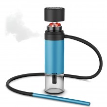 Sisha Narghilea EDAR Portabila, Pentru Masina, Calatorii, Aer Liber Sau Acasa, Demontabila/ Usor de Curatat, Furtun Si Cleste...