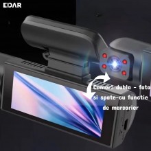 Camera Auto Dubla DVR EDAR Pro T2 – Fata/Spate, Super Full HD 1296p, Viziune Nocturna, HDR, Monitorizare Parcare, G-Sensor, N... Camera Auto Dubla DVR EDAR Pro T2 – Fata/Spate, Super Full HD 1296p, Viziune Nocturna, HDR, Monitorizare Parcare, G-Sensor, N...