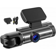 Camera Auto Tripla EDAR Pro T3, DVR Super Full HD 1080P, HDR, Vedere Noapte, Inregistrare Interior si Marsarier, Monitorizare...