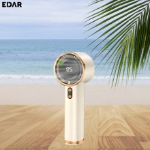 Ventilator De Mana Turbo EDAR – Portabil, Cu Ecran LCD, 200 Niveluri De Intensitate, Incarcare USB, Alb Ventilator De Mana Turbo EDAR – Portabil, Cu Ecran LCD, 200 Niveluri De Intensitate, Incarcare USB, Alb