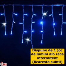 Instalatie Craciun Tip Turturi/Franjuri SIKS, 15 Metri, 300 Led-uri, Pentru Casa / Gradina / Gard, Cu 1 Joc De Lumini, Franju... Instalatie Craciun Tip Turturi/Franjuri SIKS, 15 Metri, 300 Led-uri, Pentru Casa / Gradina / Gard, Cu 1 Joc De Lumini, Franju...