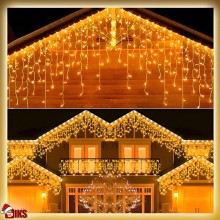 Instalatie Craciun SIKS Tip Turturi/Franjuri, 25 Metri, 480 Led-uri, Pentru Casa / Gradina / Gard, Cu 1 Joc De Lumini, Franju... Instalatie Craciun SIKS Tip Turturi/Franjuri, 25 Metri, 480 Led-uri, Pentru Casa / Gradina / Gard, Cu 1 Joc De Lumini, Franju...