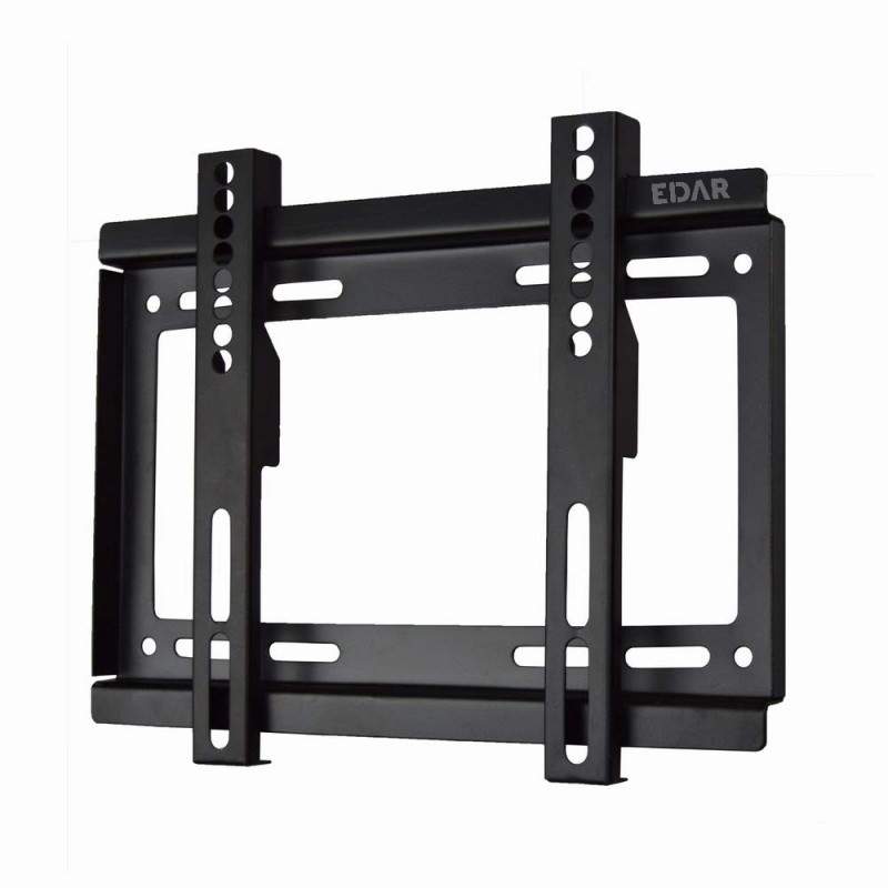 Suport TV LCD EDAR Reglabil, Compatibil 14–42 Inch, Capacitate 25 kg, Kit de Instalare Inclus, Culoare Neagra Suport TV LCD EDAR Reglabil, Compatibil 14–42 Inch, Capacitate 25 kg, Kit de Instalare Inclus, Culoare Neagra