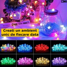 Instalatie De Craciun Smart RGB WiFi SIKS, Pentru Brad, Conectare Bluetooth, Control Aplicatie Telefon, Telecomanda, Jocuri D... Instalatie De Craciun Smart RGB WiFi SIKS, Pentru Brad, Conectare Bluetooth, Control Aplicatie Telefon, Telecomanda, Jocuri D...