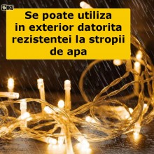 Instalatie Craciun Tip Turturi/Franjuri SIKS, 15 Metri, 320 Led-uri, Pentru Casa / Gradina / Gard, Cu 8 Jocuri De Lumini, Fra... Instalatie Craciun Tip Turturi/Franjuri SIKS, 15 Metri, 320 Led-uri, Pentru Casa / Gradina / Gard, Cu 8 Jocuri De Lumini, Fra...