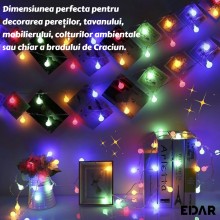 Instalatie Luminoasa EDAR LED RGB – 5 Metri, Control De La Distanta, Telecomanda, Globuri Din Cauciuc, Luminozitate Reglabila... Instalatie Luminoasa EDAR LED RGB – 5 Metri, Control De La Distanta, Telecomanda, Globuri Din Cauciuc, Luminozitate Reglabila...
