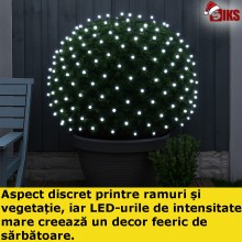 Instalatie De Craciun Liniara Led SIKS, 30 M, 300 LED-uri Mari Stil Diamant, Cu 8 jocuri de lumini, Pentru Exterior/Interior,... Instalatie De Craciun Liniara Led SIKS, 30 M, 300 LED-uri Mari Stil Diamant, Cu 8 jocuri de lumini, Pentru Exterior/Interior,...