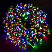 Instalatie De Craciun Liniara Led SIKS, 30 M, 300 LED-uri Mari Stil Diamant, Cu 8 jocuri de lumini, Pentru Exterior/Interior,...