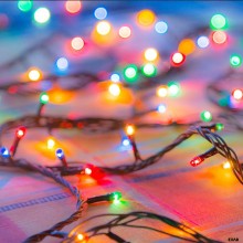 Instalatie Liniara Solara de Craciun EDAR, 10 m, 100 LED-uri Multicolore, Telecomanda, 8 Jocuri de Lumini, Fir Verde Inchis, ... Instalatie Liniara Solara de Craciun EDAR, 10 m, 100 LED-uri Multicolore, Telecomanda, 8 Jocuri de Lumini, Fir Verde Inchis, ...