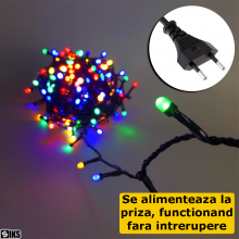 Instalatie De Craciun Liniara Led SIKS, 30 M, 300 LED-uri Mari Sidefate, Cu 8 jocuri de lumini, Pentru Exterior/Interior, Bra... Instalatie De Craciun Liniara Led SIKS, 30 M, 300 LED-uri Mari Sidefate, Cu 8 jocuri de lumini, Pentru Exterior/Interior, Bra...