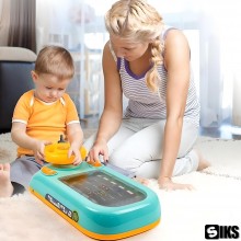 Jucarie SIKS Copii Cu Volan Interactiv, Jucarie Educativa Si Muzicala Cu Lumini, Sunete Si 2 Viteze, Circuit Curse Aventura L... Jucarie SIKS Copii Cu Volan Interactiv, Jucarie Educativa Si Muzicala Cu Lumini, Sunete Si 2 Viteze, Circuit Curse Aventura L...