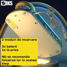 Jucarie SIKS Copii Cu Volan Interactiv, Jucarie Educativa Si Muzicala Cu Lumini, Sunete Si 2 Viteze, Circuit Curse Aventura L... Jucarie SIKS Copii Cu Volan Interactiv, Jucarie Educativa Si Muzicala Cu Lumini, Sunete Si 2 Viteze, Circuit Curse Aventura L...