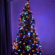 Instalatie Liniara de Craciun EDAR, 30 m, 300 LED-uri Mari Sidefate, Multicolor, 8 Jocuri de Lumini, Interconectabila, Pentru... Instalatie Liniara de Craciun EDAR, 30 m, 300 LED-uri Mari Sidefate, Multicolor, 8 Jocuri de Lumini, Interconectabila, Pentru...