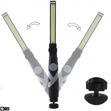 Lampa De Lucru Cu LED COB SIKS Cu Acumulator Portabila, Pentru Mecanici Auto, Birou, Casa, Rotativa 360 Grade, Portabila, Baz... Lampa De Lucru Cu LED COB SIKS Cu Acumulator Portabila, Pentru Mecanici Auto, Birou, Casa, Rotativa 360 Grade, Portabila, Baz...