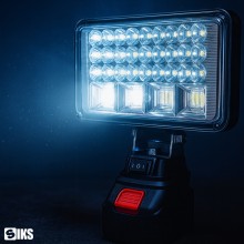 Lampa De Lucru Led SIKS Cu Acumulator Reincarcabil, Proiector Lumina Pentru Atelier/Casa/Pescuit/Garaj, Ajustare 120 - 270 Gr... Lampa De Lucru Led SIKS Cu Acumulator Reincarcabil, Proiector Lumina Pentru Atelier/Casa/Pescuit/Garaj, Ajustare 120 - 270 Gr...