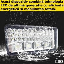 Lampa De Lucru Led SIKS Cu Acumulator Reincarcabil, Proiector Lumina Pentru Atelier/Casa/Pescuit/Garaj, Ajustare 120 - 270 Gr... Lampa De Lucru Led SIKS Cu Acumulator Reincarcabil, Proiector Lumina Pentru Atelier/Casa/Pescuit/Garaj, Ajustare 120 - 270 Gr...