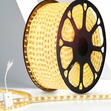 Instalatie De Craciun Tip Banda Led SIKS, Waterproof, Rola De 10 Metri, Cu Protectie Flexibila, De Exterior, Led SMD2835, 480...