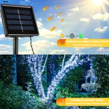 Instalatie Liniara Solara de Craciun EDAR, 10 m, 100 LED-uri Alb Reci, Telecomanda, 8 Jocuri de Lumini, Fir Verde Inchis, Pen... Instalatie Liniara Solara de Craciun EDAR, 10 m, 100 LED-uri Alb Reci, Telecomanda, 8 Jocuri de Lumini, Fir Verde Inchis, Pen...