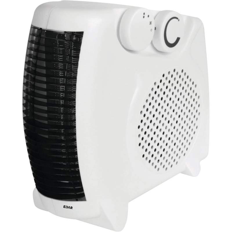 Aeroterma Electrica de Podea EDAR, 2000W, 2 Trepte de Putere, Termostat Reglabil, Protectie la Supraincalzire, Indicator Lumi...