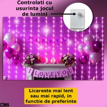 Instalatie De Craciun Roz SIKS Tip Plasa Franjuri 3 x 2 Metri, 416 Led-uri, Pentru Casa, Perdea, Foisor, Geam, Cu Jocuri De L... Instalatie De Craciun Roz SIKS Tip Plasa Franjuri 3 x 2 Metri, 416 Led-uri, Pentru Casa, Perdea, Foisor, Geam, Cu Jocuri De L...