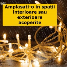 Instalatie Craciun Tip Turturi/Franjuri SIKS, 10 Metri, 300 Led-uri, Pentru Casa / Gradina, Cu 8 Jocuri De Lumini, Franjuri C... Instalatie Craciun Tip Turturi/Franjuri SIKS, 10 Metri, 300 Led-uri, Pentru Casa / Gradina, Cu 8 Jocuri De Lumini, Franjuri C...