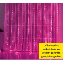 Instalatie LED de Craciun EDAR, Franjuri Luminoase Tip Plasa 3m x 2m, Control Iluminare, Interconectabila, Fir Transparent, D... Instalatie LED de Craciun EDAR, Franjuri Luminoase Tip Plasa 3m x 2m, Control Iluminare, Interconectabila, Fir Transparent, D...