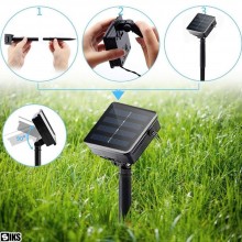 Instalatie De Craciun Liniara Solara SIKS, 30 Metri, 310 Led-uri, De Exterior, Incarcare Panou Solar, Tip Sir, 8 Jocuri De Lu... Instalatie De Craciun Liniara Solara SIKS, 30 Metri, 310 Led-uri, De Exterior, Incarcare Panou Solar, Tip Sir, 8 Jocuri De Lu...