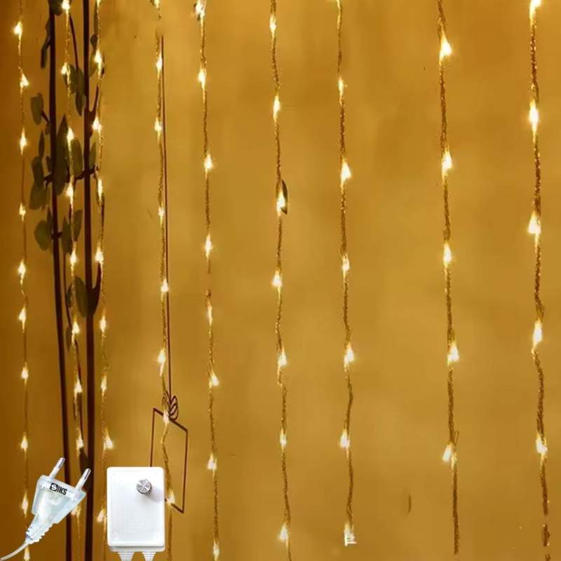 Instalatie De Craciun SIKS Tip Plasa Franjuri 3 x 2 Metri, 416 Led-uri, Pentru Casa, Perdea, Foisor, Geam, Cu Jocuri De Lumin... Instalatie De Craciun SIKS Tip Plasa Franjuri 3 x 2 Metri, 416 Led-uri, Pentru Casa, Perdea, Foisor, Geam, Cu Jocuri De Lumin...