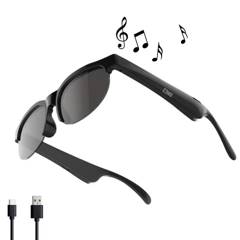 Ochelari De Soare SIKS Cu Muzica, Conexiune Bluetooth, Casti Cu Sunet HIFI, Vedere HD, Protectie UV, 2 Boxe, 3 Butoane, Negru Ochelari De Soare SIKS Cu Muzica, Conexiune Bluetooth, Casti Cu Sunet HIFI, Vedere HD, Protectie UV, 2 Boxe, 3 Butoane, Negru