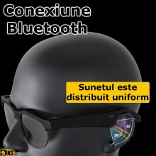 Ochelari De Soare SIKS Cu Muzica, Conexiune Bluetooth, Casti Cu Sunet HIFI, Vedere HD, Protectie UV, 2 Boxe, 3 Butoane, Negru Ochelari De Soare SIKS Cu Muzica, Conexiune Bluetooth, Casti Cu Sunet HIFI, Vedere HD, Protectie UV, 2 Boxe, 3 Butoane, Negru