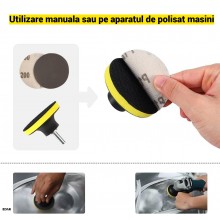 Kit Restaurare Faruri Auto EDAR - HG008 – Solutie Completa Pentru Polisare si Claritate Maxima, Lustruire si Curatare Kit Restaurare Faruri Auto EDAR - HG008 – Solutie Completa Pentru Polisare si Claritate Maxima, Lustruire si Curatare