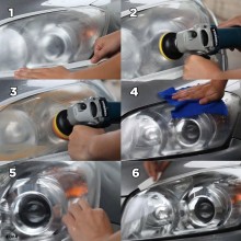 Kit Restaurare Faruri Auto EDAR - HG008 – Solutie Completa Pentru Polisare si Claritate Maxima, Lustruire si Curatare Kit Restaurare Faruri Auto EDAR - HG008 – Solutie Completa Pentru Polisare si Claritate Maxima, Lustruire si Curatare