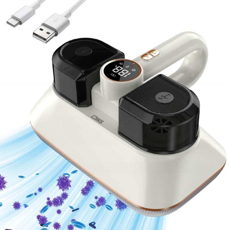 Aspirator Anti-Acarieni UV-C SIKS Cu Tehnologie Avansata, Filtrare HEPA, Putere Mare De Aspirare, Functioneaza Cu Ultrasunete... Aspirator Anti-Acarieni UV-C SIKS Cu Tehnologie Avansata, Filtrare HEPA, Putere Mare De Aspirare, Functioneaza Cu Ultrasunete...