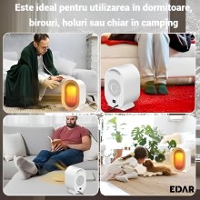Aeroterma Electrica EDAR Mini Portabila - Cu Incalzire Rapida Si Reglaj Precis Al Temperaturii – Sigura, Silentioasa Si Efici... Aeroterma Electrica EDAR Mini Portabila - Cu Incalzire Rapida Si Reglaj Precis Al Temperaturii – Sigura, Silentioasa Si Efici...