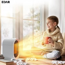 Aeroterma Electrica EDAR Mini Portabila - Cu Incalzire Rapida Si Reglaj Precis Al Temperaturii – Sigura, Silentioasa Si Efici... Aeroterma Electrica EDAR Mini Portabila - Cu Incalzire Rapida Si Reglaj Precis Al Temperaturii – Sigura, Silentioasa Si Efici...
